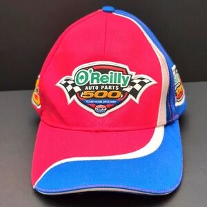 O'Reilly's Auto Parts 500 Pennzoil Red/Blue Ball Cap.